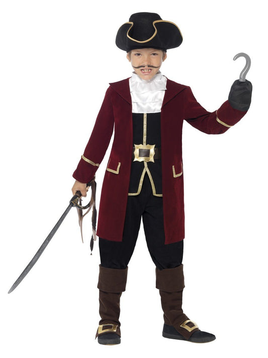 Pirate Captain Red Child Costume