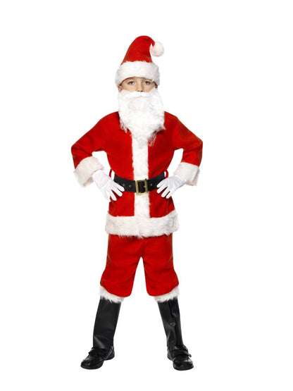 Santa boy Deluxe child costume