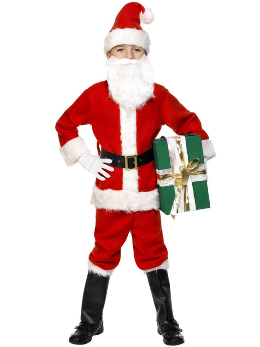 Santa boy Deluxe child costume