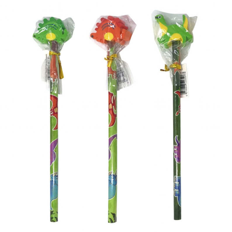 Dinosaur topper pencil