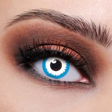 Chromaview Elf Blue Contact Lenses- 1 Month Use