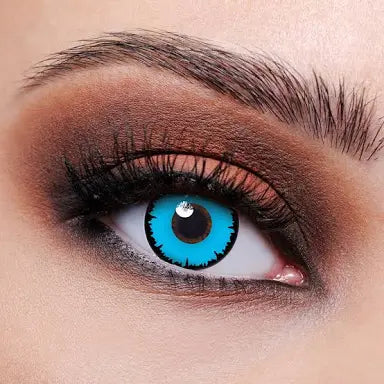 Chromaview Angelic Blue Contact Lenses- 3 Month Use
