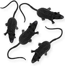 Plastic Rats 4pkt