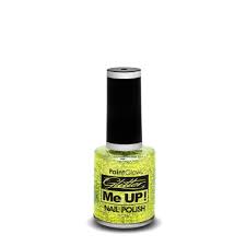 Paint Glow Glitter Gold Nail Polish