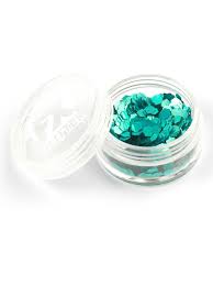 Confetti Face and Body Glitter Aqua Shaker Pot