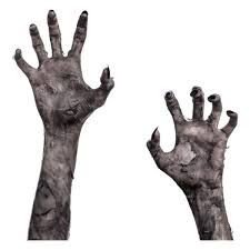 Zombie Arm Window Stickers