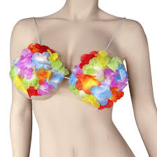 Hawaiian Flower Bra