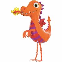Dragon 41" Walkies Supershape Foil Balloon