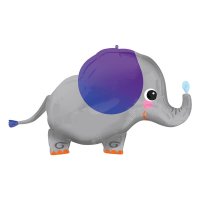 Cute Elephant Supershape Foil Balloon