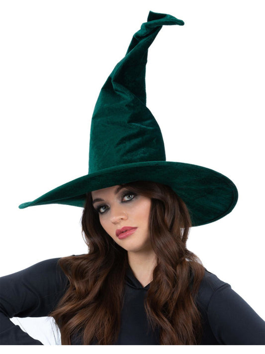 Twisted Velour Witch Hat