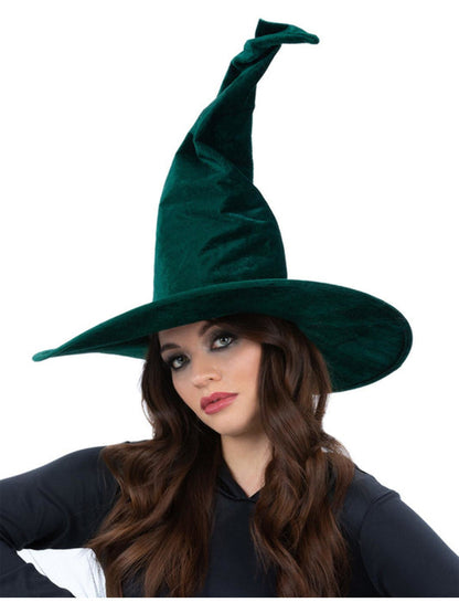 Twisted Velour Witch Hat