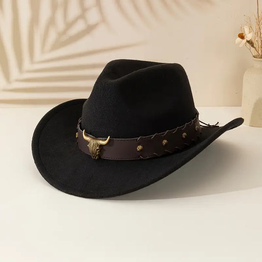 Cowboy Hat Texan Deluxe Black