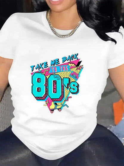 Retro 80's Tshirt Costume
