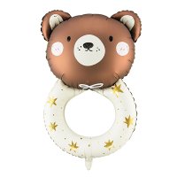 Baby Bear Rattle Supershape Balloon