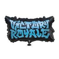 Victory Royale Supershape Foil Balloon