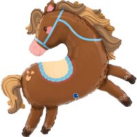 Lovely Horse Supershape Foil Balloon