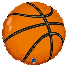 Basketball 18" Foil Balloon