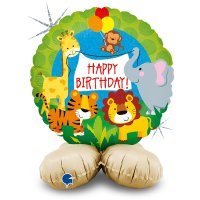 Jungle Stand Up Airfilled 18" Foil Balloon