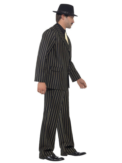 Gold Pinstripe Gangster Costume
