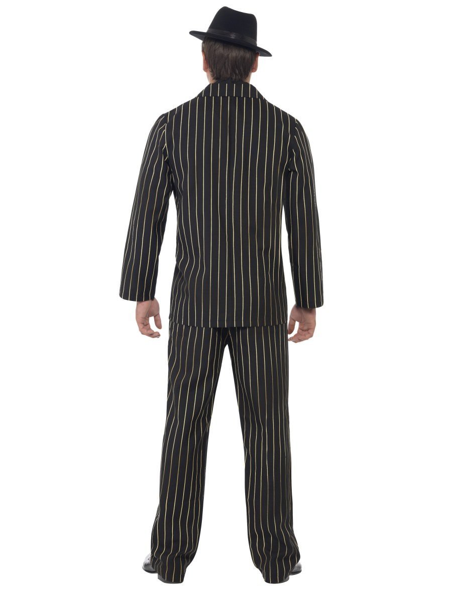 Gold Pinstripe Gangster Costume