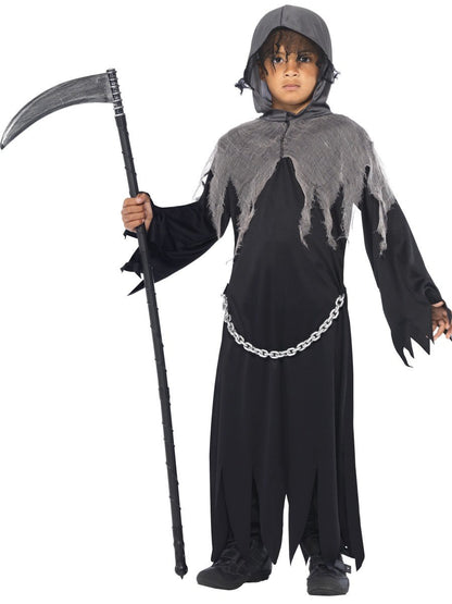 Grim Reaper Grey Child Costume