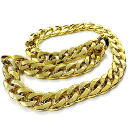 Chunky Chain Necklace Plastic