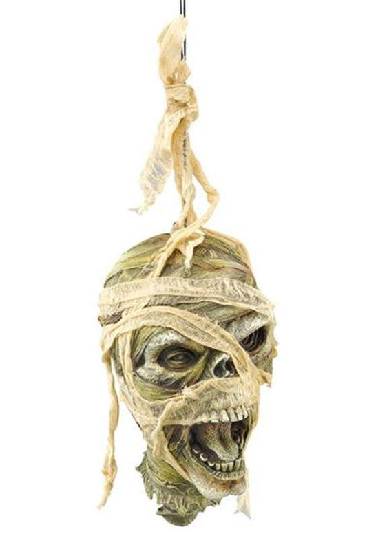 Rubber Mummy Head Prop Decoration
