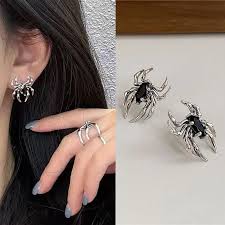 Spider Stud Earrings