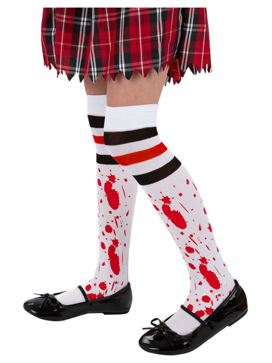 Kids Unisex Bloody Zombie School Socks Kids Unisex Bloody Zombie School Socks