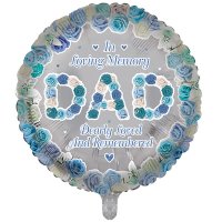 In Loving Memory Dad 18" Foil Balloon