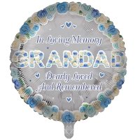 In Loving Memory Grandad 18" Foil Balloon