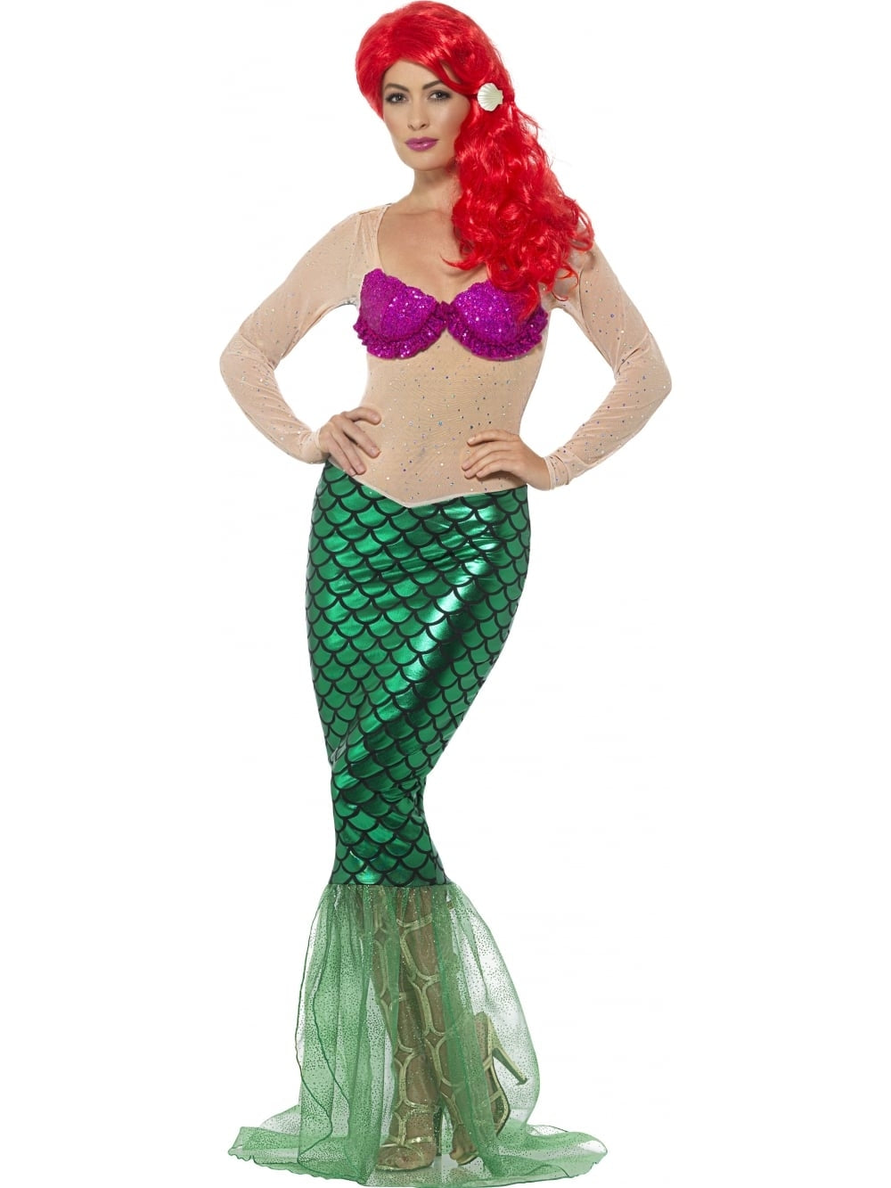 Red Headed Mermaid Costume