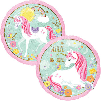 Believe in Unicorns 18" Foil Balloon