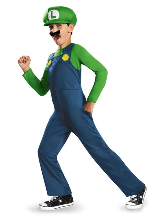 Official Nintendo Luigi Child Costume
