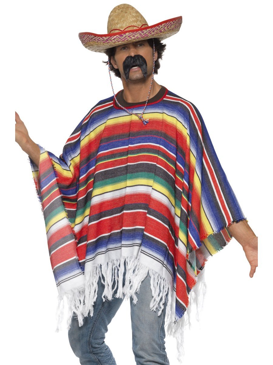 Mexican Poncho Costume