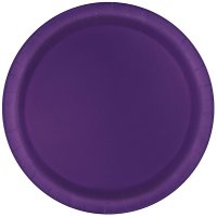 Purple Paper Plates - 8pkt