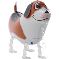 Bobby Dog 19" Walkies Supershape Foil Balloon