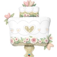 Wedding Cake Supershape Foil Balloon