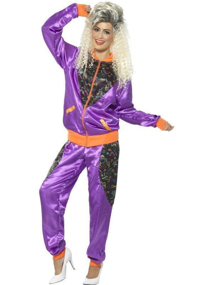 Purple Shell Suit Costume