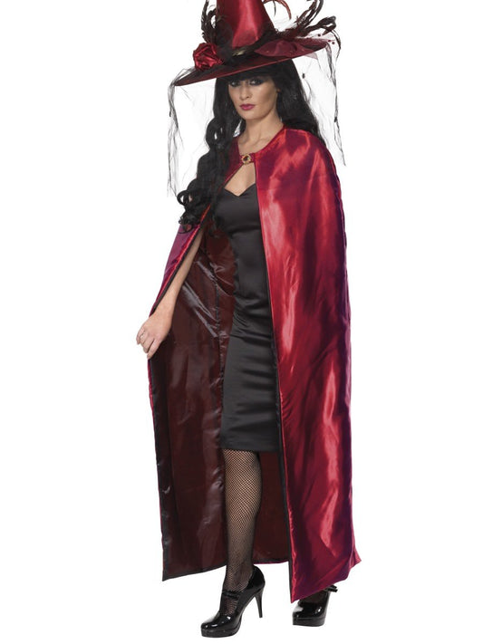 Adult Reversible Cape Red
