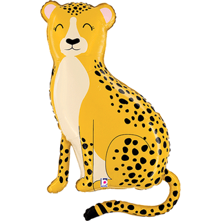 Cheetah Supershape Foil Balloon