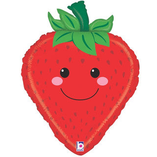 Strawberry Supershape Foil Balloon