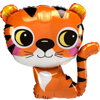 Tiger Cute Supershape Foil Balloon