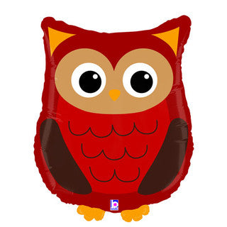Woodland Owl Supershape Foil Balloon