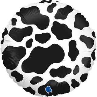 Cow Print 18" Foil Balloon
