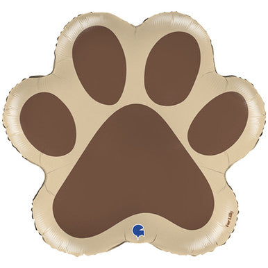 Paw Print Supershape Foil Balloon