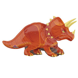 Triceratops Dinosaur Supershape Foil Balloon