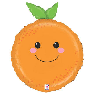 Orange Supershape Foil Balloon