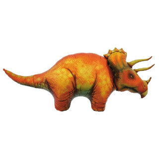 Triceratops Dinosaur Realistic Supershape Foil Balloon