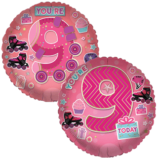 Age 9 Character 18" Foil Balloon